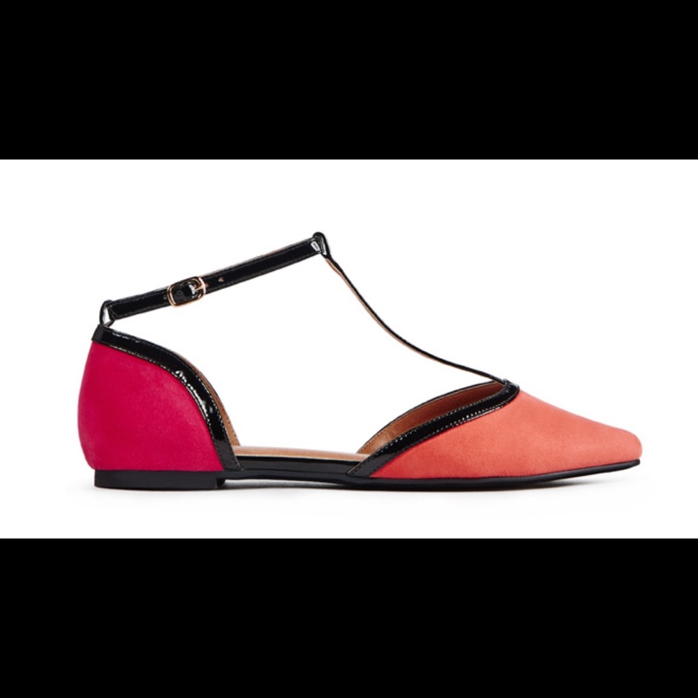 Justfab colorblock sandals